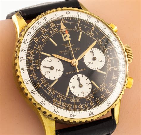 gold plated breitling navitimer|Breitling Navitimer price guide.